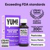 NovaFerrum Yum | Multivitamin with Iron for Infants, Toddlers & Kids | Immune Support | Ages 4 & Under | Gluten Free Certified | Sugar Free | Raspberry Grape | 120 Servings view 2