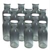 12 oz BBQ Sauce Bottle with Button Metal Lug White Lid (Pack of 12) view 1