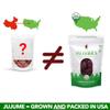JUJUME | USDA Organic California Grown Jujubes Red Dates | Individually Sorted 3X for QA | High Grade Superfood | Healthy Dried Fruit | Certified All-Natural Non-GMO | 10-pack 6 oz. bags view 2