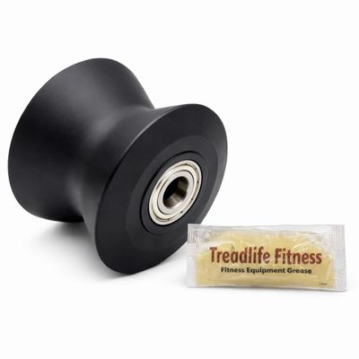 Elliptical Roller Wheel | Replacement for ProForm 20.0 CrossTrainer | 3"W x 4"D | Part #238880 | Free Bearing Grease Included