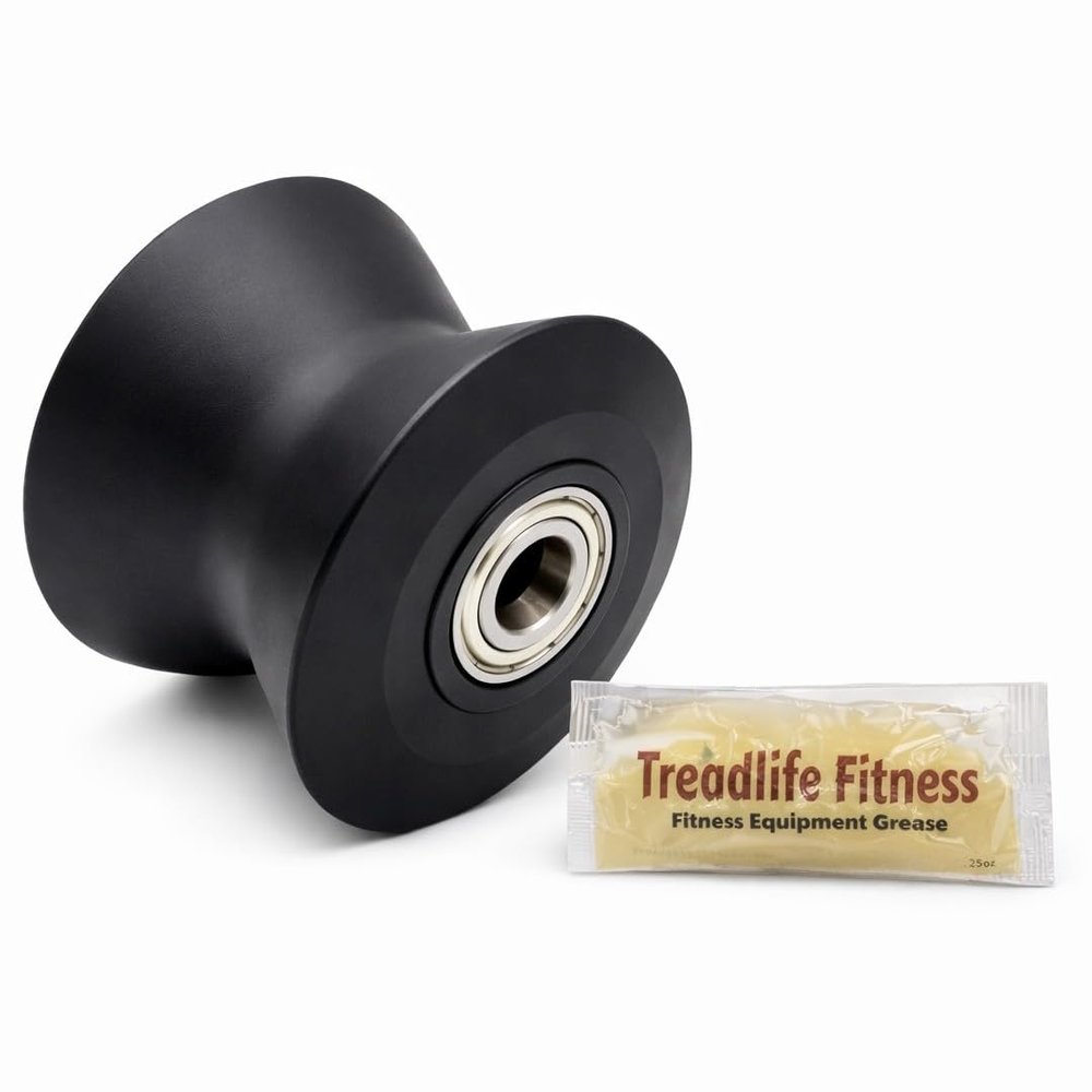 Elliptical Roller Wheel | Replacement for ProForm 20.0 CrossTrainer | 3"W x 4"D | Part #238880 | Free Bearing Grease Included