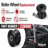 Elliptical Roller Wheel | Replacement for ProForm 20.0 CrossTrainer | 3"W x 4"D | Part #238880 | Free Bearing Grease Included view 2
