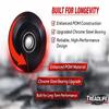 Elliptical Roller Wheel | Replacement for ProForm 20.0 CrossTrainer | 3"W x 4"D | Part #238880 | Free Bearing Grease Included view 3