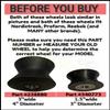 Elliptical Roller Wheel | Replacement for NordicTrack E7sv - Model Number NTEVEL799081 | 3"W x 4"D | Part #238880 | Free Bearing Grease Included view 3