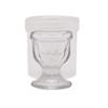 HealthAndYoga ChillEyes Transparent Glass Eye Wash Cup - Effective Eye Rinse and Cleansing  Eco-Friendly, Non-Reactive, Safe and Comfortable (Clear - Single) view 1