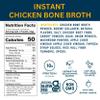 Bare Bones Chicken Bone Broth Instant Powdered Mix | Rich Savory Packets on-the-Go No Artificial Flavors | Keto & Paleo Friendly | 10g Protein | 8 Pack view 2
