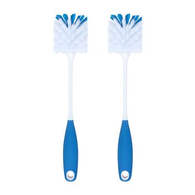 PHYEX 2 Pack Long Handle Bottle Scrubbing Brushes, Water Bottle Cleaner for Washing Glasswares, Wine Decanter, Hydro Flask Tumbler, Sinks, Food Jars