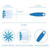 PHYEX 2 Pack Long Handle Bottle Scrubbing Brushes, Water Bottle Cleaner for Washing Glasswares, Wine Decanter, Hydro Flask Tumbler, Sinks, Food Jars view 2