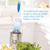 PHYEX 2 Pack Long Handle Bottle Scrubbing Brushes, Water Bottle Cleaner for Washing Glasswares, Wine Decanter, Hydro Flask Tumbler, Sinks, Food Jars view 4