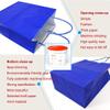 AZOWA Gift Bags Small Kraft Paper Bags with Handles (6 x 4.7 x 2.4 in, Royal Blue Color, 50 Pcs) view 4