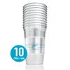 Top Cup Aluminum Cup Recyclable Party Cups, 20 oz. Cup, 10 Cups Per Pack view 2