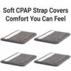 6 CPAP mask Strap Covers, CPAP Strap Comfort Pads, CPAP face Pads, Sleep apnea mask Cushions, CPAP Accessories view 3
