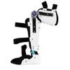 Adjustable Knee Joint Fixed Brace, Hinged Post Op Knee Brace, Breathable Thigh Knee Ankle Foot Supports Orthosis, Compression Support for Protection&Pain Relief view 1
