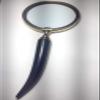 10 inch Brass & Glass Magnifier Materials Brass Glass & Plastic Handle view 4