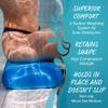 Star Splash Hot Tub Booster Seat, 15 x 12 x 5 Inches - Bath Cushion with Non-Slip Micro Dot Bottom and 6 Weight Sections - Quick Dry Inflatable Hot Tub Accessories for Adults and Kids view 3