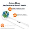 Amazon Basics Electric Toothbrush Head Replacement Brush, White, 3 Count (Fits Most Oral-B Brushes) view 3