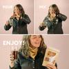 Cusa Tea & Coffee, Mocha Cold Brew. Premium Instant Coffee, Rainforest Alliance Certified Arabica Beans. Drink Mix Packets Ready in Seconds, Makes Hot or Iced Coffee (30 Servings) view 4