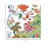Caspari Summer Palace Paper Cocktail Napkins in Celadon - Two Packs of 20 view 3