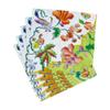 Caspari Summer Palace Paper Luncheon Napkins in Celadon - Four Packs of 20 view 3
