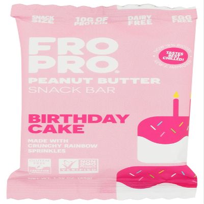 Fropro, Bar Snack Birthday Cake, 1.34 Ounce
