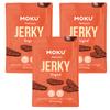 Moku Plant-Based Mushroom Jerky, Vegan, Gluten Free, Soy-Free, Non-Gmo, No Artificial Sweetener, Healthy Snacks, 2.0 Oz Ea (3 Count, Original) view 1