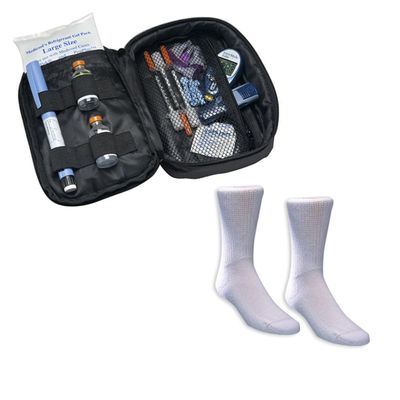 Daily Diabetic Organizer Case and Diasox Bundle | Daily-DIASOX-XL