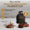 Verve Culture's Villa Real Mexican Chocolate, 5 discs - Dark Chocolate, Net Wt 250g / Authentic Mexican Hot Cocoa Discs from Oaxaca - No preservatives, Artificial flavors, Colors or Other Additives view 2