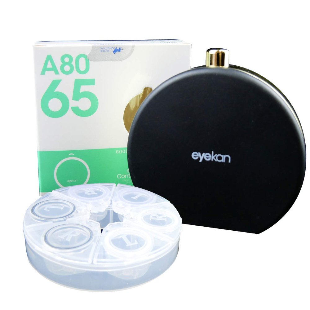 Contact Lens Case  Premium Portable Storage Box for Eye Contacts  Ultimate Contact Case for Three Pairs  Durable and Resilient  Versatile and Compact  Perfect Fit in Your Travel Kit