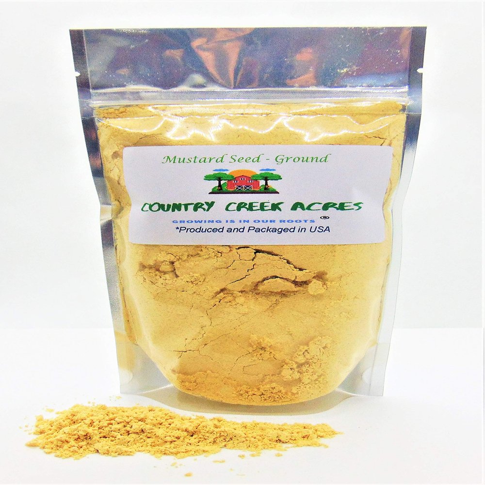 12 oz Ground Mustard Seed Powder- A versatile ingredient, which can be added to almost any food. - Country Creek LLC