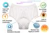 Comfort Finds Women Reusable Cool Dry Incontinence Panty - Adult Diaper Alternative - Real Fit Underwear - Peace of Mind Protection You Can Depend On (Single Pack, Small) view 4
