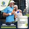 BlueEarth Company L-Arginine 5000mg + L-Citrulline 2000mg Complex Powder Supplement Drink Mix - Nitric Oxide Booster for Heart Health, Blood Flow & Energy - 30 Servings (Green Apple) view 2