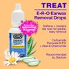 E-R-O Earwax Removal Kit for Complete Ear Care, with Carbamide Peroxide Earwax Removal Drops (0.5 fl oz), Ear Bulb Syringe and Ear Wax Removal Tool with Safety Shield view 3
