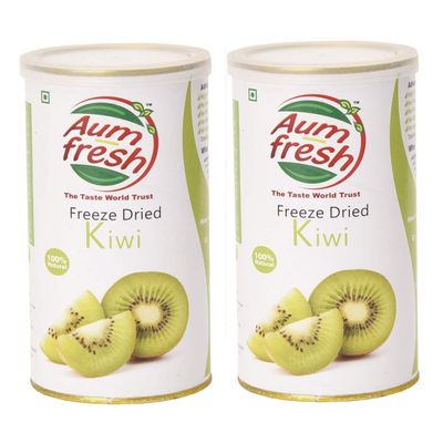 Aumfresh Freeze Dried Kiwi (25 gm x 2) - Pack of 2 Combo
