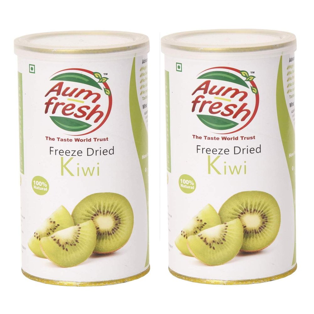 Aumfresh Freeze Dried Kiwi (25 gm x 2) - Pack of 2 Combo