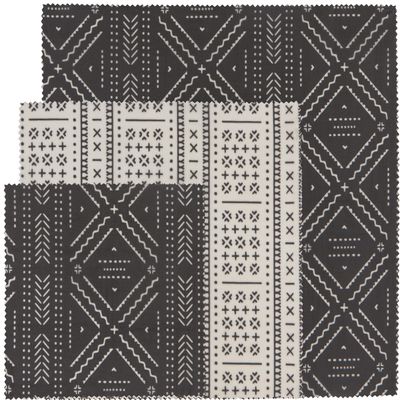 NOW DESIGNS Onyx Beeswax Wrap 3 Pack, 3 CT