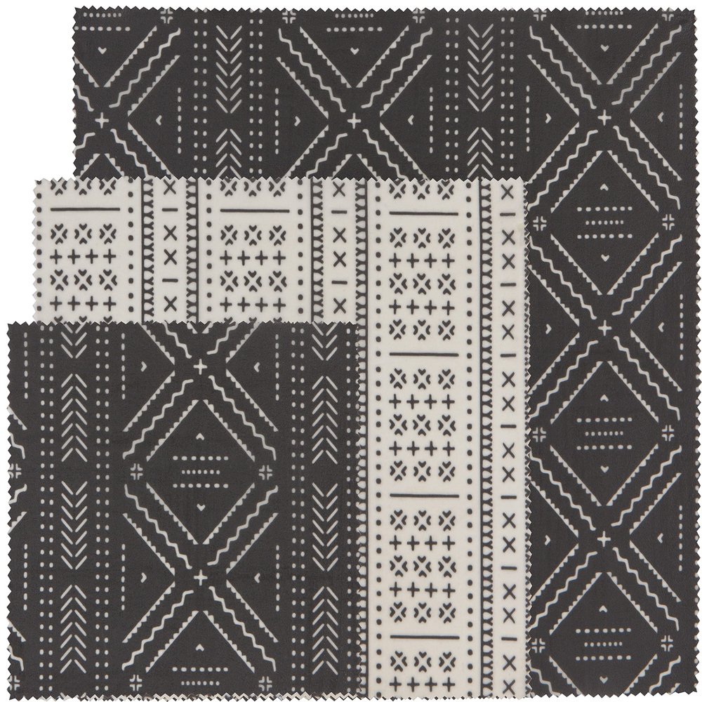 NOW DESIGNS Onyx Beeswax Wrap 3 Pack, 3 CT