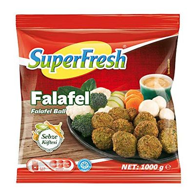 SUPERFRESH FALAFEL 450GR ( Pack of 2) Total 900gr - Frozen- Halal - Product Of turkey