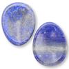 NatureWonders 2 Lapis Lazuli Worry Stones, Thumb Stones, Chakra Stones, Healing Crystals, Powerful & Popular, All Natural, Finished with Beeswax, Meditation, Energy Healing, Reiki