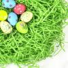 1/2 LB Easter Grass Basket Filler Recyclable Paper Shred for Easter Basket Filler Creative Eggs Decor Gift Wrap Crinkle & Filler Paper view 2