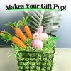 1/2 LB Easter Grass Basket Filler Recyclable Paper Shred for Easter Basket Filler Creative Eggs Decor Gift Wrap Crinkle & Filler Paper view 3