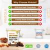 Pintola HIGH Protein Peanut Butter (Dark Chocolate) (Crunchy, 510g) | 30% Protein | High Fibre | NO Salt view 4