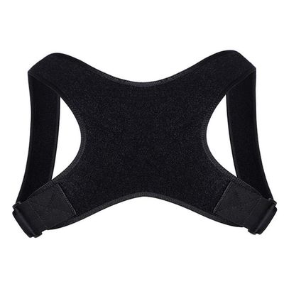 DSMYYXGS Posture Corrector Adjustable Back Fracture Support Men/Women Back Clavicle Spine Shoulder Correction Brace Belt Strap (Color : Type B, Size : X-Large)