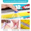ECOOPTS Cling Wrap Plastic Food Wrap with Slide Cutter and BPA Free Plastic Wrap 12IN1000FT view 4