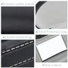 MoKo Double Eyeglass Case, Contact Lens Case with Mirror Tweezers Remover, 2 in 1 Double Sided Portable Contact Lens Box Holder Container Soak Storage Kit Sunglasses Pouch for Men & Women, Black view 4
