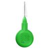 Paro Swiss FlexiGrip 1083 Interdental Brush, Medium Bristles Tooth Cleaning Tool for Interdental Spaces, Light Green, Conical, 3.0/8mm, Pack of 4 view 1