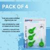 Paro Swiss FlexiGrip 1083 Interdental Brush, Medium Bristles Tooth Cleaning Tool for Interdental Spaces, Light Green, Conical, 3.0/8mm, Pack of 4 view 3