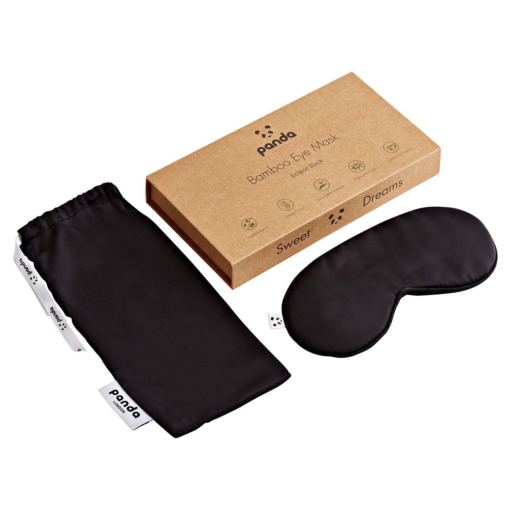 Panda Life 100% Bamboo Eye Masks (Eclipse Black)