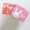3omething New 48Ct Valentine Cellophane Treat Bags - Valentines Day Candy Cookie Goodie Bag Party Favors Gifts Supplies view 4