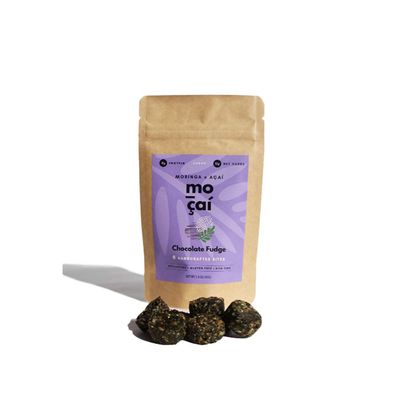 Healthy Snack Pack | Moringa & Aa | Set of 6 | Organic Ingredients | High Protein | Low Sugar | Low Carbs | Gluten Free | Energy Bites
