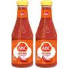 ABC Original Sambal Chili Sauce, Spicy Hot, Indonesian Dipping BBQ, No Preservative, 11.3oz / 335ml (Pack of 2) view 1
